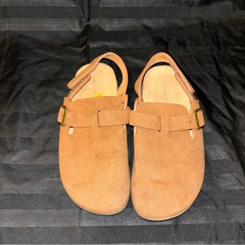 Lucky Brand Tan Kids Slippers